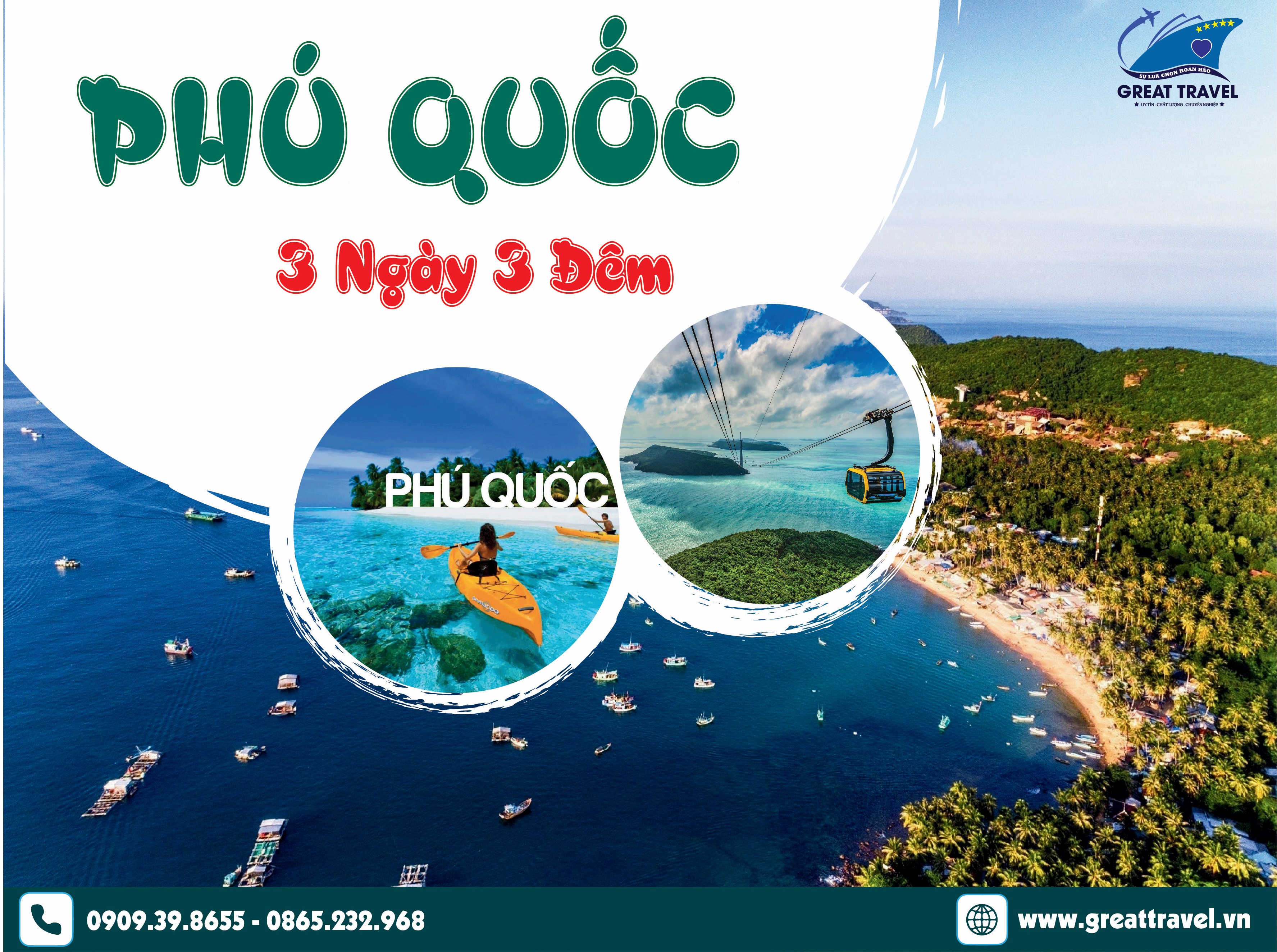 PHÚ QUỐC CAO CẤP 3N3Đ – WINWONDERS – GRAND WORLD